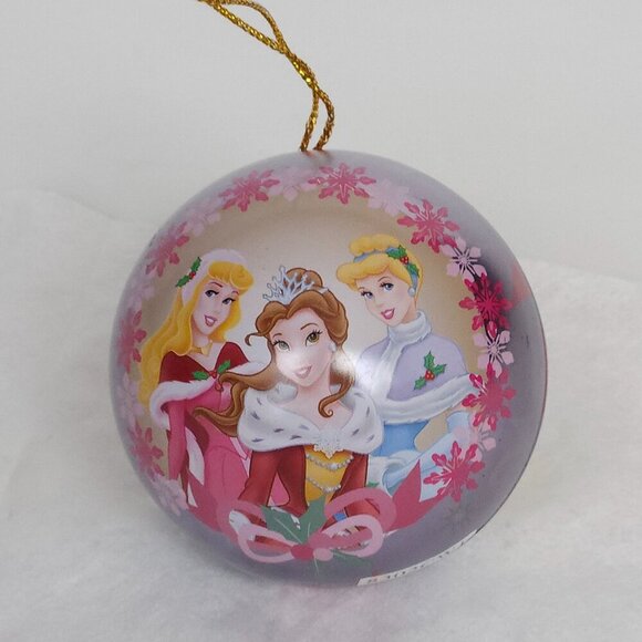 Disney Princess Bulb Ornament Stash Bulb Cinderella Belle Aurora Christmas - Picture 1 of 7